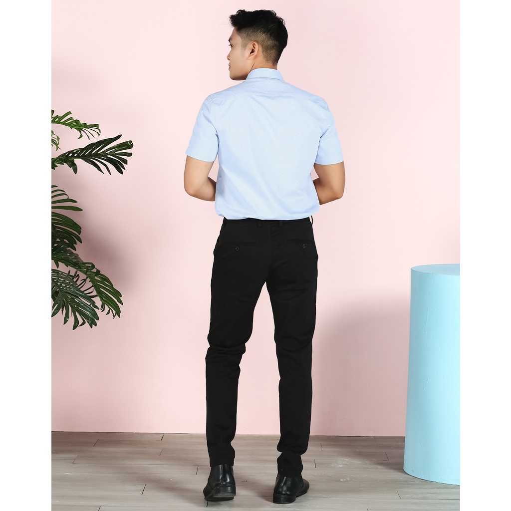Quần dài khaki nam không ly regular fit AVAFashion NBCCTS