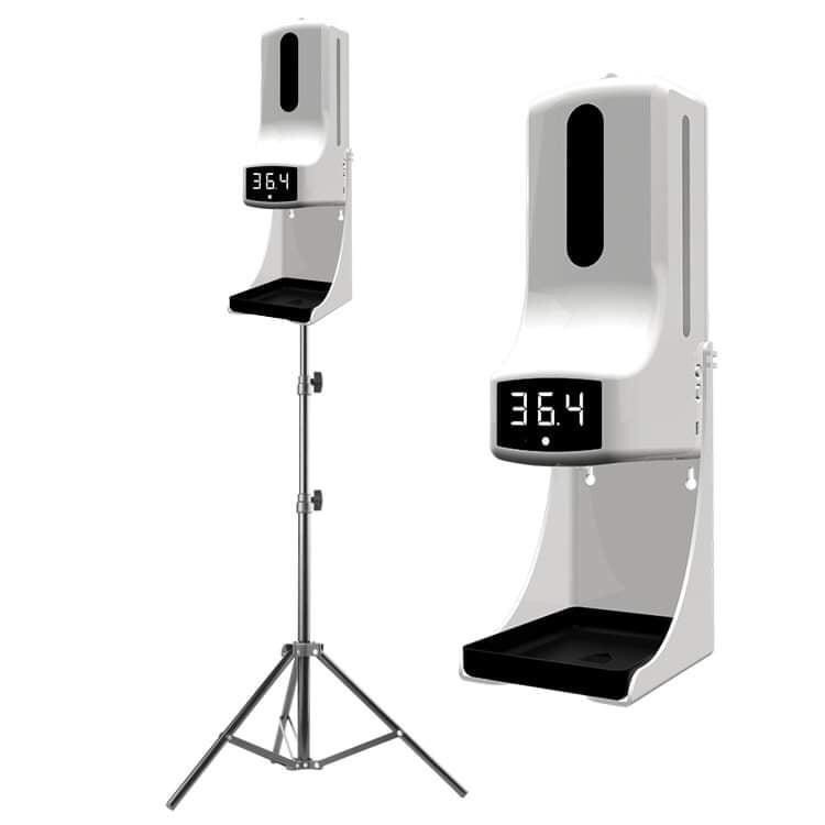 Máy Rửa Tay, Đo Thân Nhiệt Tự Động K9 Pro Plus, Tiếng Việt
