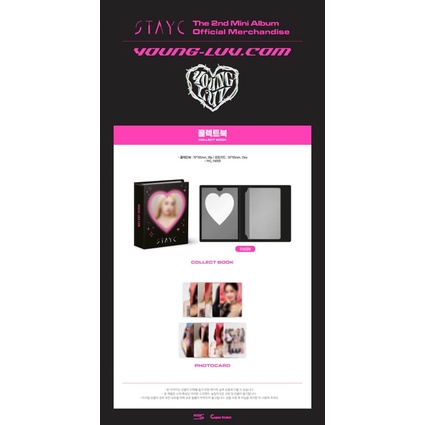 Vật phẩm STAYC YOUNG-LUV.COM MD kèm ảnh sưu tầm