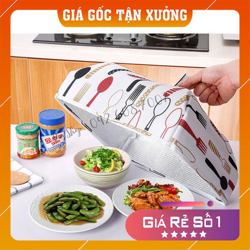 Lồng bàn vải GIÁ HỦY DIỆT Lồng Bàn Gấp Gọn Chất Liệu Vải Cao Cấp Giữ Nhiệt Đậy Thức Ăn Vệ Sinh Sạch Sẽ