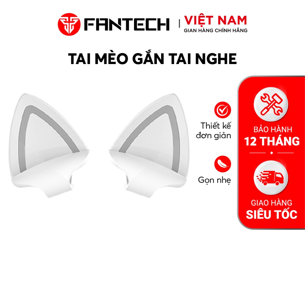 Tai Mèo Gắn Tai nghe Gaming FANTECH AC5001 MEOW - Hàng Phân Phối Chính Hãng