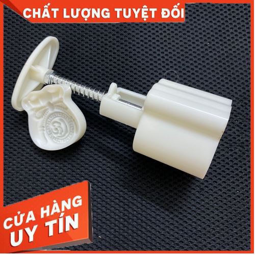 Khuôn làm bánh trung thu chữ lộc một mặt 75 gram [HÀNG MỚI] dùng làm bánh nướng, bánh dẻo ..