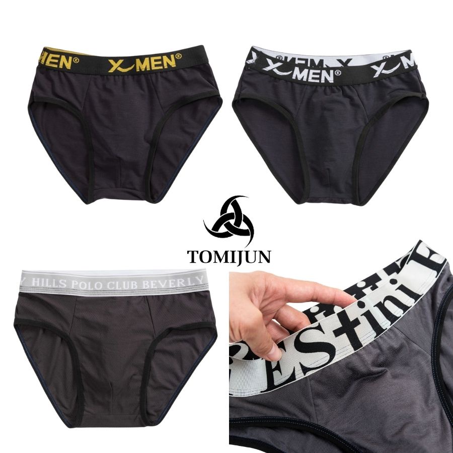 Quần sịp nam tam giác TOMIJUN Quần lót nam cotton cao cấp, co giãn 4 chiều, thấm hút cực tốt, cực thoáng mát