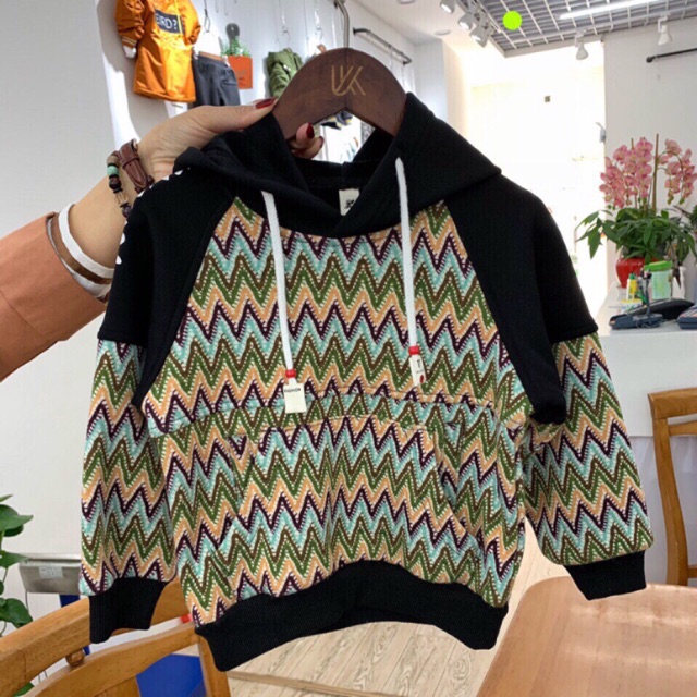 Áo hoodie lót lông