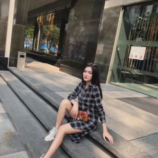 Đầm form rộng Oversize c