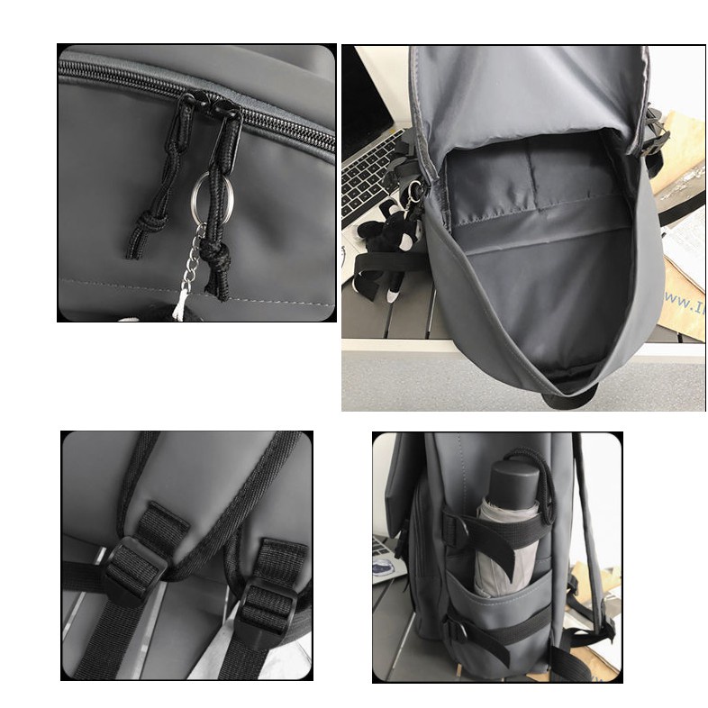 ✴♗◈balo đi học thời trang, chống nước, ba lô nữ nam vải oxford dù cao cấp BL 09