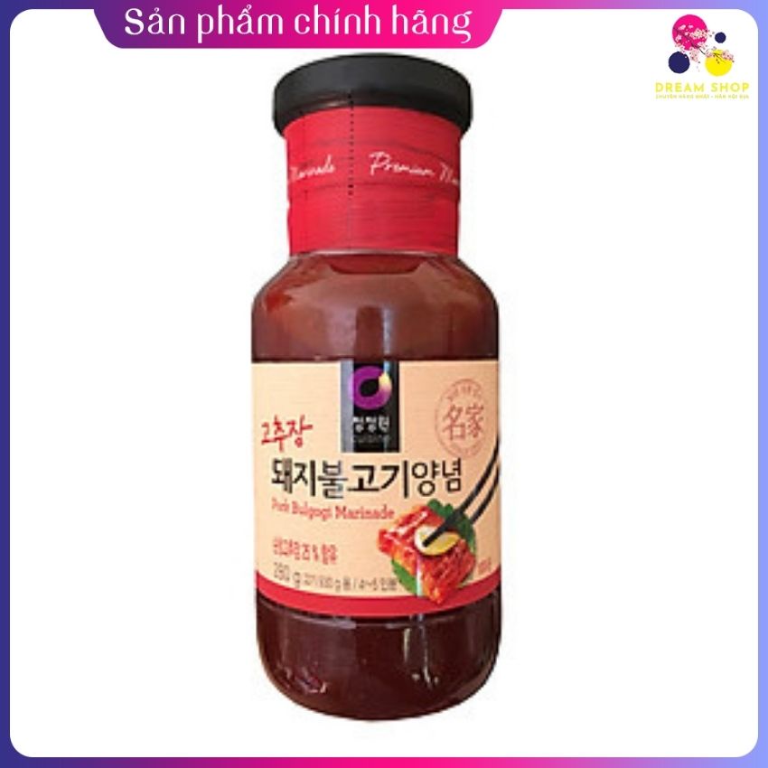 Sốt ướp thịt lợn xào Hàn Quốc Daesang [ Chai 280g] -Dreamshop.vn