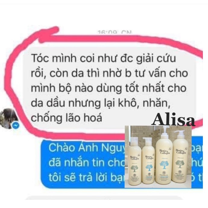 🛑CHÍNH HÃNG🛑Cặp Dầu Gội Xả Biotin Collagen Trắng - 500ml | Giảm Rụng Tóc,Phục Hồi Tóc Khô Xơ, Hư Tổn ⚜️ITALY⚜️