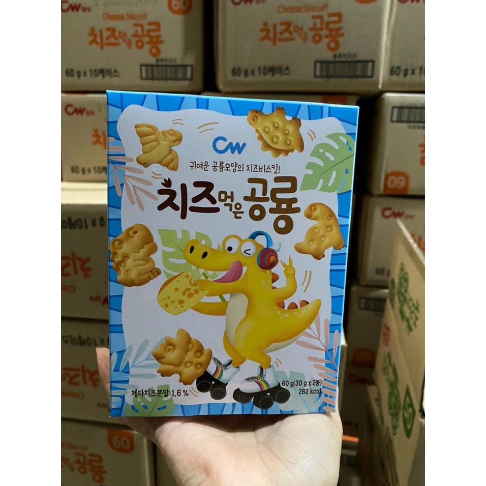 Bánh khủng long vị Hàn Quốc 30k/ hộp 60gr