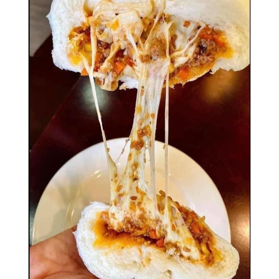 BÁNH BAO NHÂN PHỐ MAI BÒ 4 CHIẾC