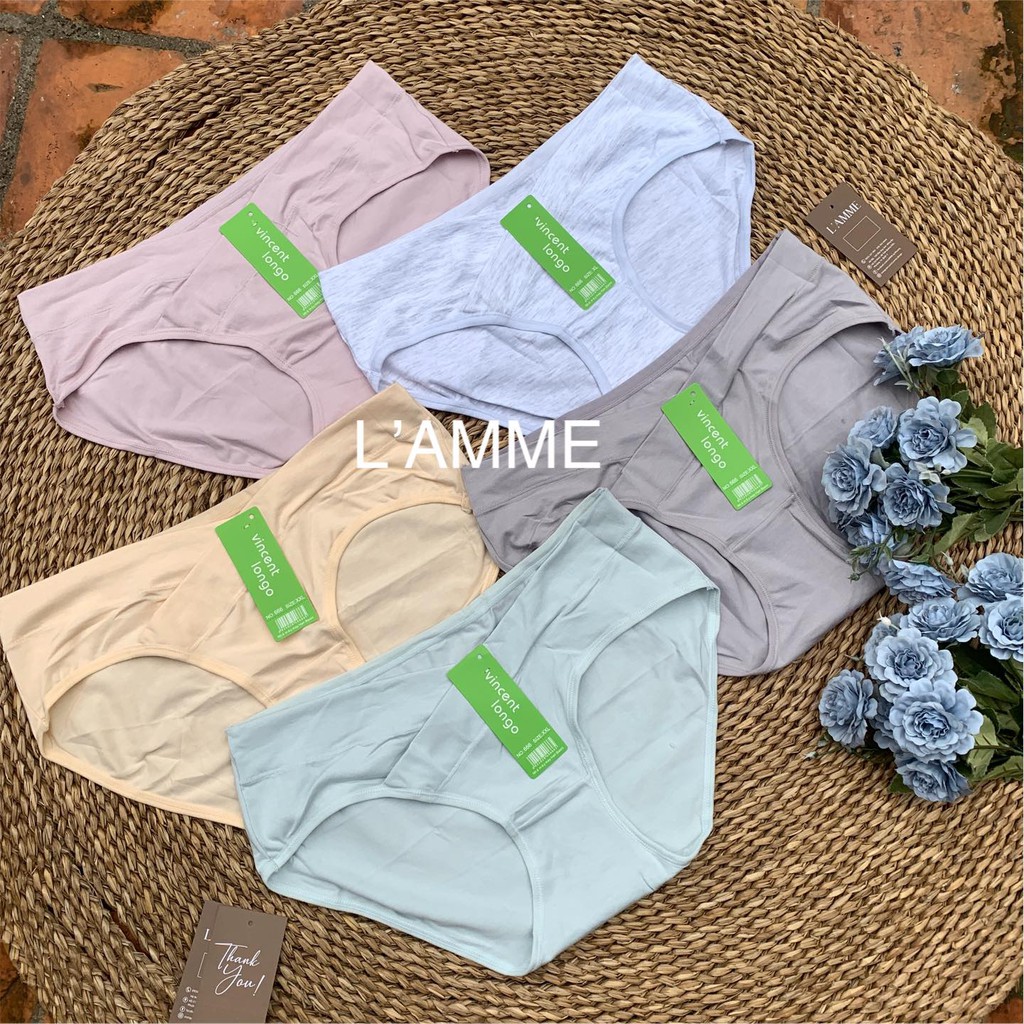 Bố Ken Quần lót bầu set cotton, 1 set 5 chiếc, mát nhẹ thoáng khí cho các mẹ bầu sản phẩm của LAMME