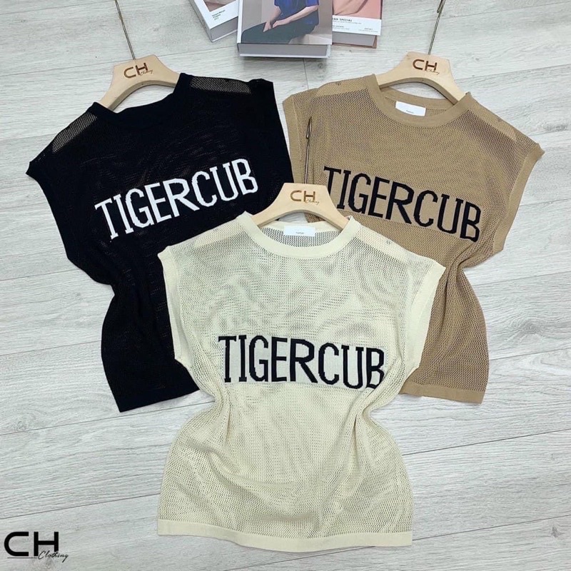 ÁO LEN BA LỖ CHỮ TIGER 3 MÀU