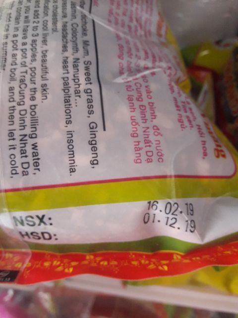 Combor 5 gói trà cung đình Đức Phượng gói 500gr