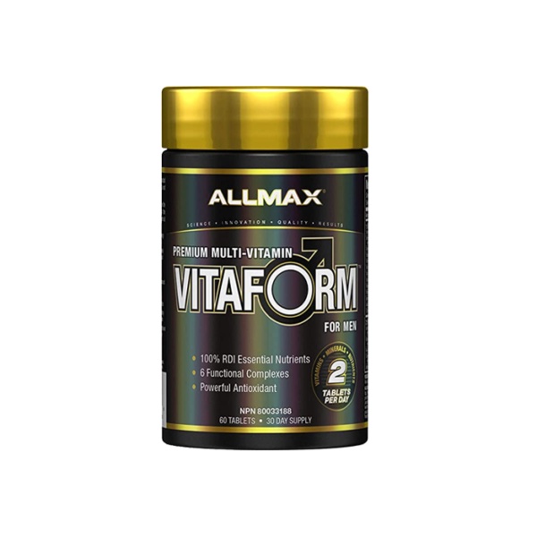 Viên Uống Vitamin Tổng Hợp Dành Cho Nam Vitaform Allmax Hộp 60 Viên