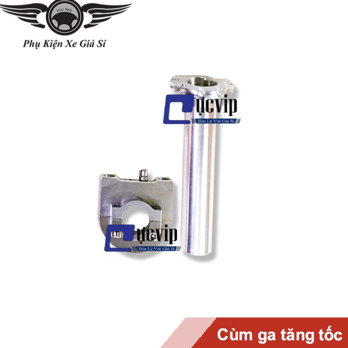 (Gắn Mọi Loại Xe) Cùm Ga Tăng Tốc Nhôm CNC