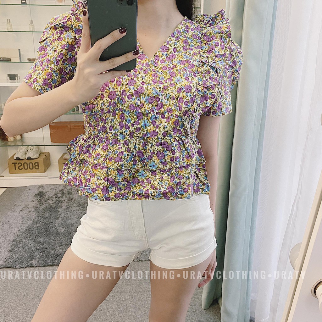 [FREESHIP - ẢNH CHÍNH CHỦ] Quần short jean GẤP LINE co giãn AS0S 225