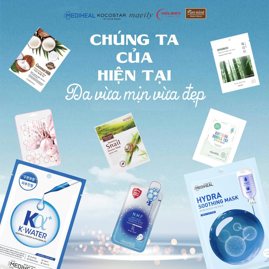 Mặt Nạ Cấp Ẩm, Làm Mịn Da Mediheal Hydra Soothing Mask 20ml