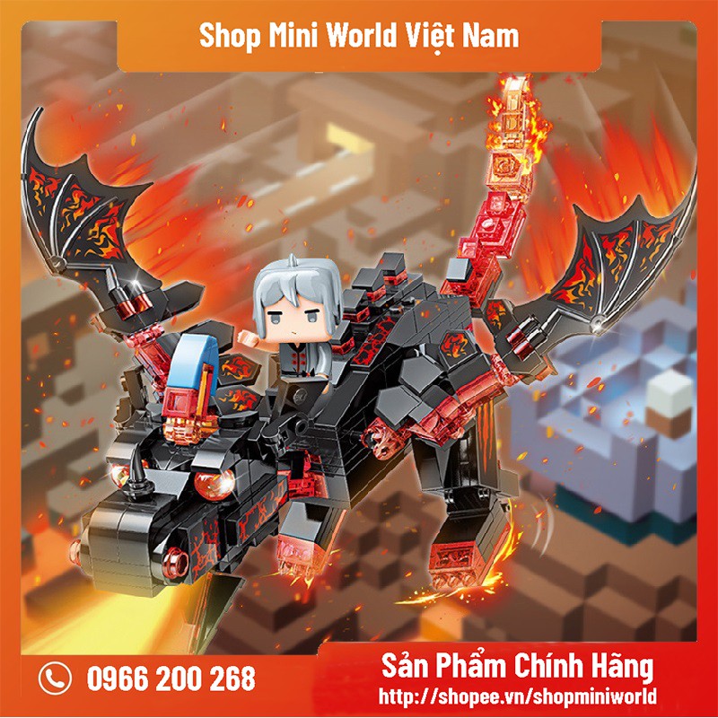 Lego Mini World Hắc Long Huyền Thoại
