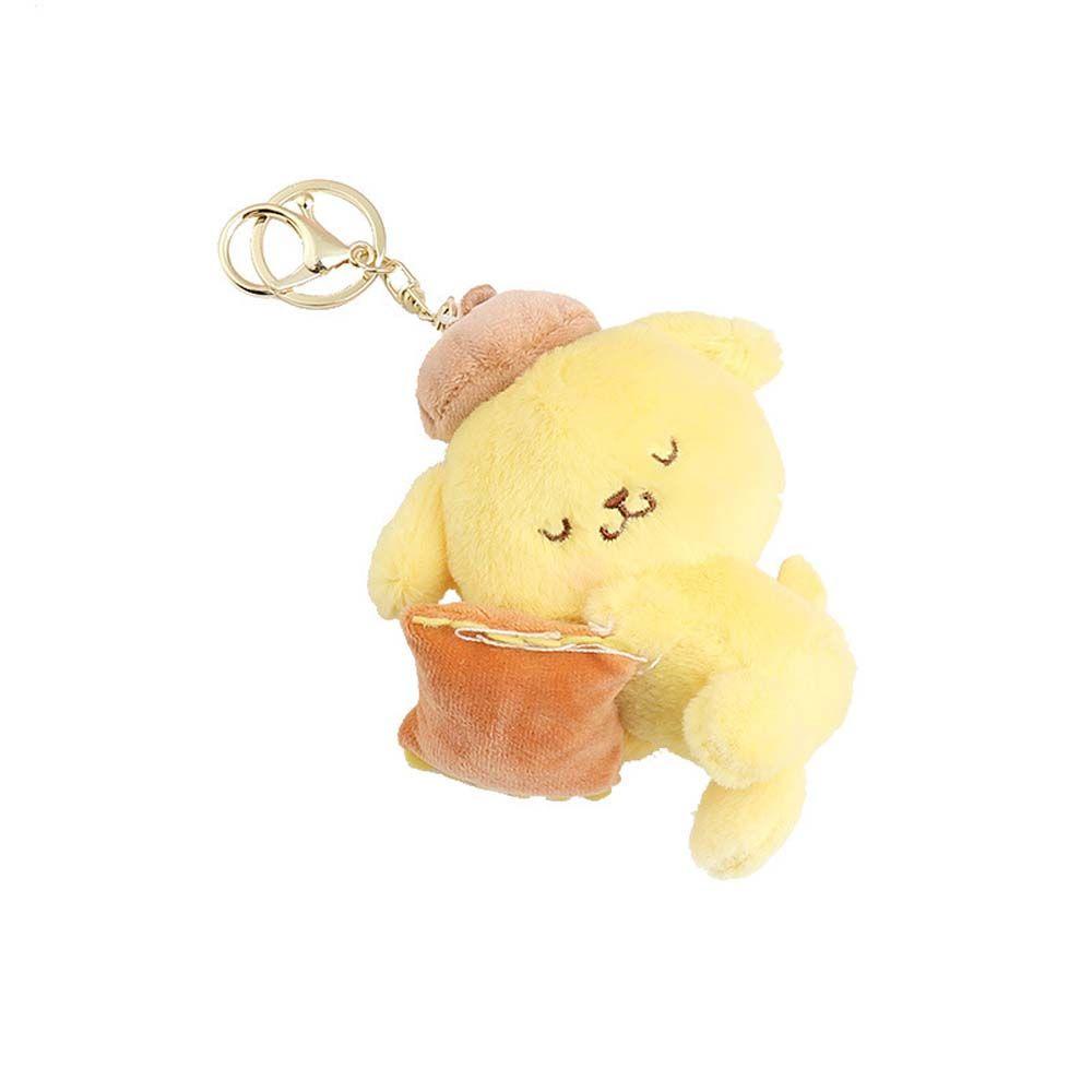 Móc Khóa Hình Thỏ Nhồi Bông Kuromi PP Melody Dễ Thương Giá Đỡ