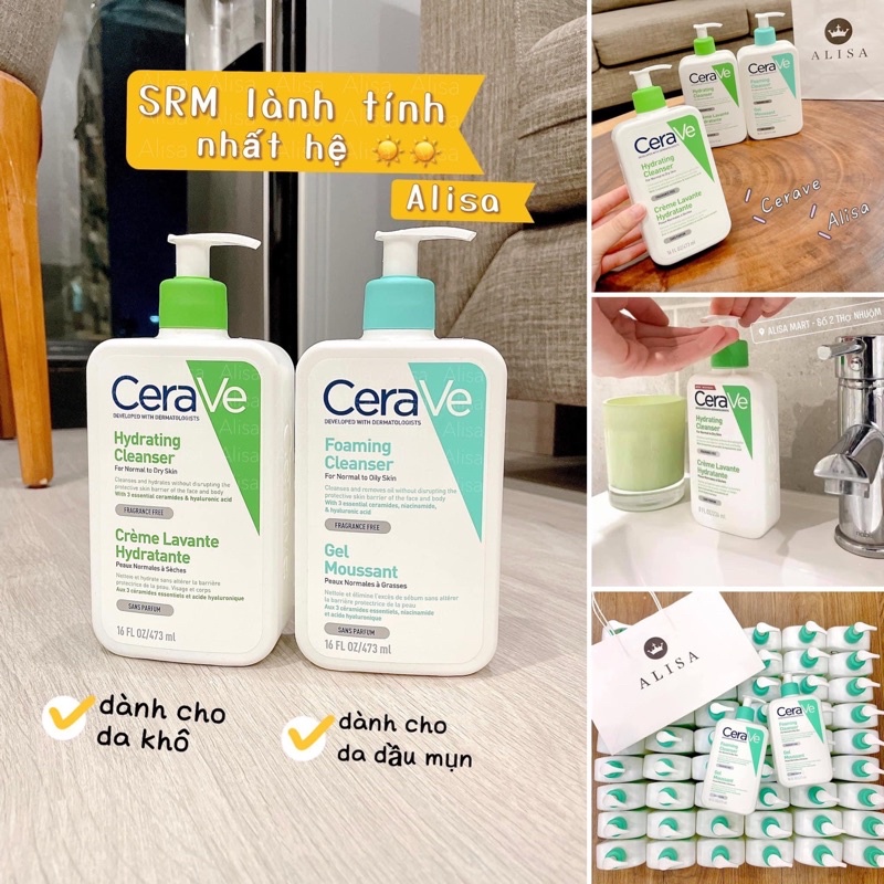 Sữa rửa mặt Cerave - ALISA