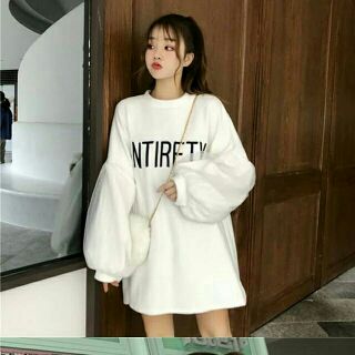 Áo sweater Ulzzang tay bồng cực xinh!