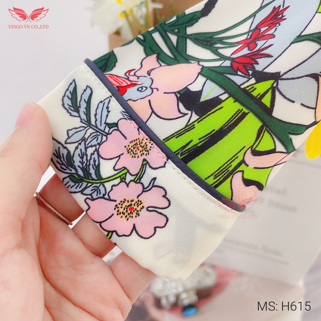 Đồ bộ nữ pyjama mặc nhà VINGO tay dài quần dài có eo mùaThu Đông ấm cát Hàn cao cấp họa tiết hoa và lá H615 - TDQD | BigBuy360 - bigbuy360.vn