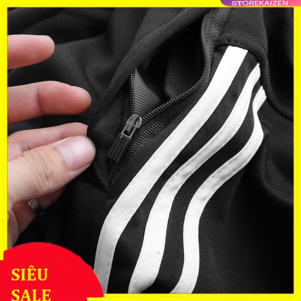 Quần Thể Thao Sọc l Quần Thể Thao Nỉ 3 Sọc Cho Cả Nam và Nữ Từ (40-82kg) Form Chuẩn, Chất Dày Đẹp | BigBuy360 - bigbuy360.vn