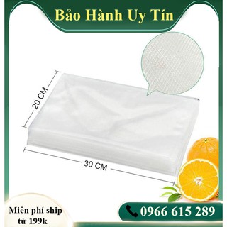 Combo 100 Túi bóng nhám hút chân không (50 túi/cọc 2 loại kích thước) dùng để hút đồ khô, hút các loạt hạt..