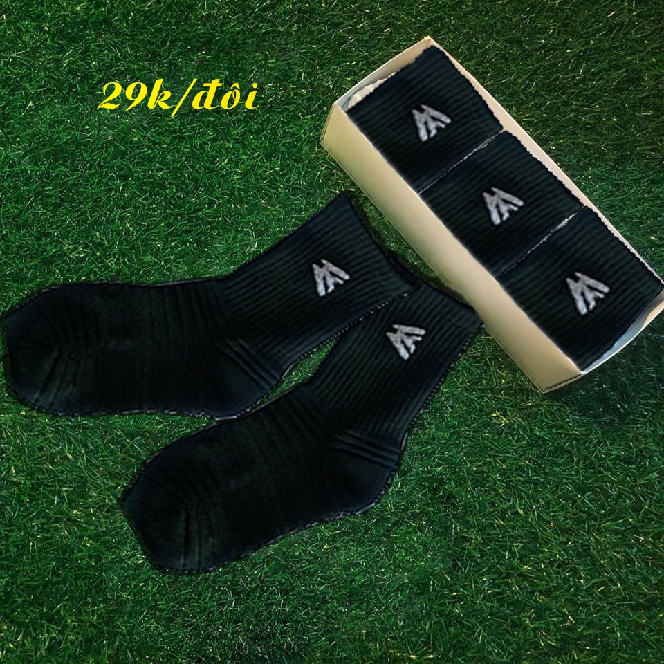 Tất chống trơn, vớ chống trượt cao cấp, chính hãng TIWA. Dệt kim, thời trang thể thao, bóng đá, bóng chuyền, Nike cổ cao