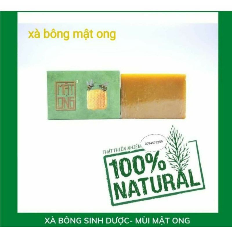 xà bông sinh dược - Nghệ Mật ong