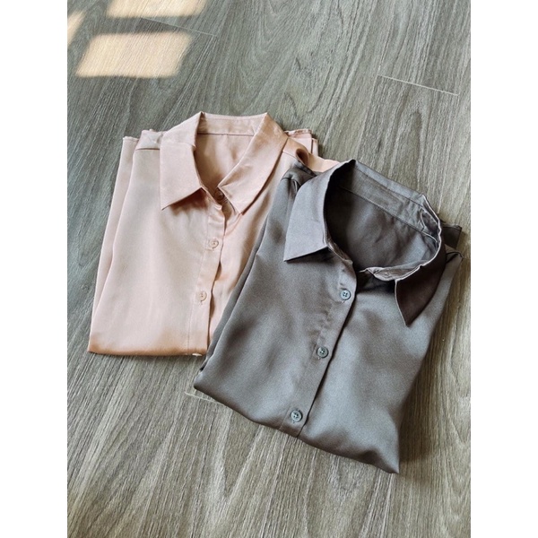 Áo SơMi Nhung Lụa