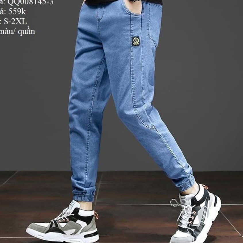 Quần Jean Nam Chất Bò AD90JM Quần Jogger Nam Xanh Cao Cấp Trẻ Trung Phong Cách hàn Quốc Giá Gốc Tận Xưởng (44 - 70KG) | BigBuy360 - bigbuy360.vn