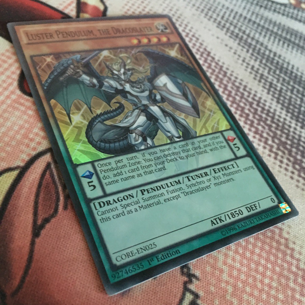 [EN-JP][Thẻ Bài Yugioh Chính Hãng] Luster Pendulum, the Dracoslayer