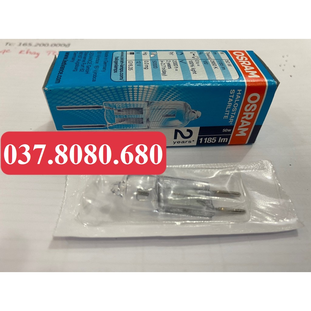 Bóng đèn ghế nha khoa 12V/50W