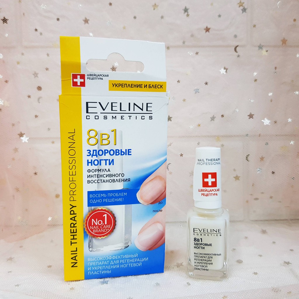 Dưỡng Móng 8 Trong 1 Eveline
