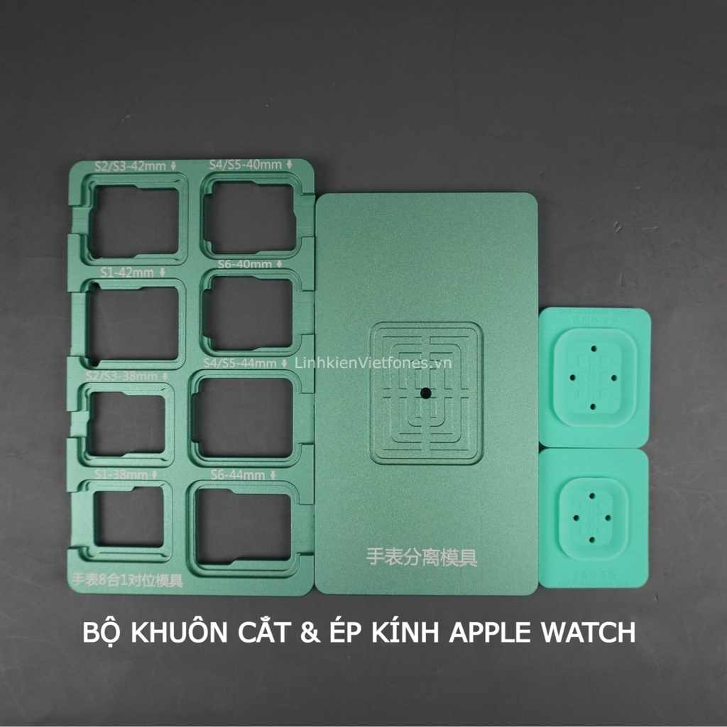 Khuôn cắt và ép kính apple watch đến seri 6