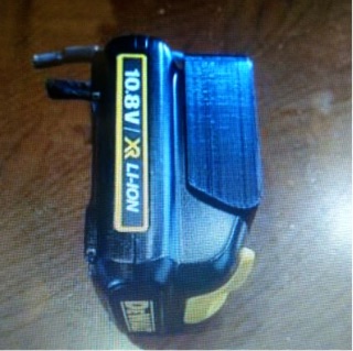 Đế pin dewalt 10.8v/ 12v.
