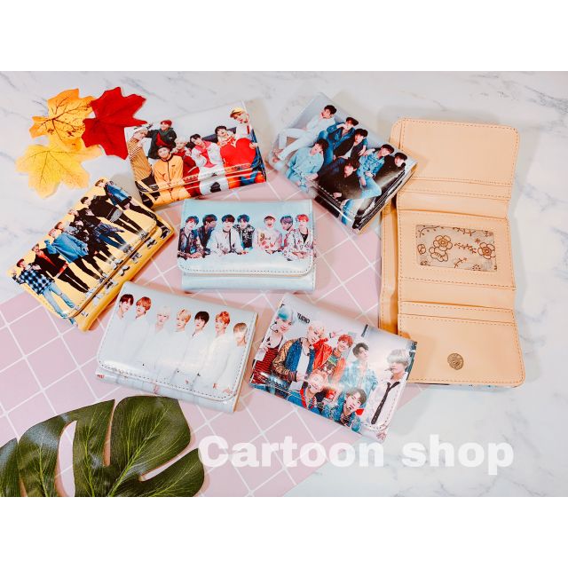 Ví ngắn BTS 8cm*12cm