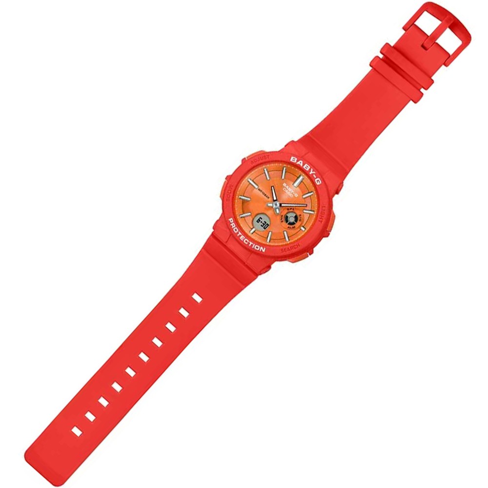 Đồng hồ Nữ Baby-G BGA-255-4ADR màu cam cá tính