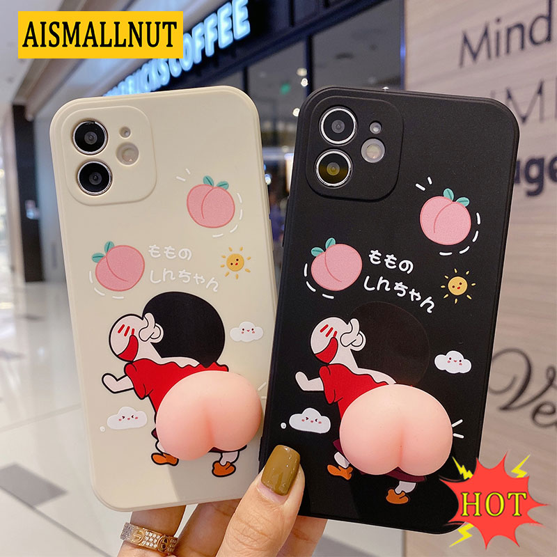 Ốp điện thoại silica dẻo mềm in hình cậu bé chống rơi cho iPhone6 6s 7 8 Plus X XS XR XSMAX 11 12 Pro Max | BigBuy360 - bigbuy360.vn