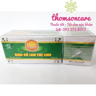 Trà giảo cổ lam Tuệ Linh - 25 túi lọc Hạ mỡ máu, giảm đường huyết