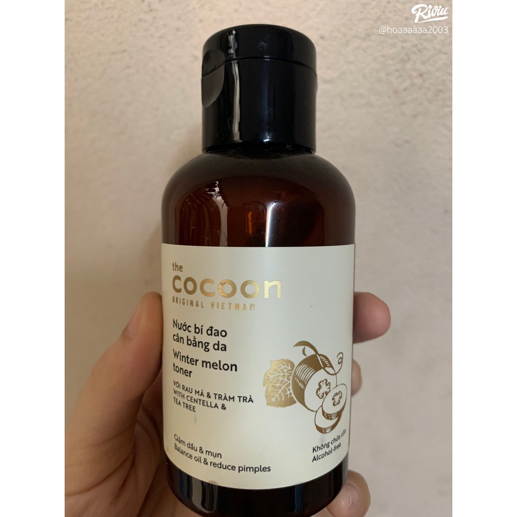 Nước Cân Bằng Bí Đao Cocoon Winter Melon Toner (140ml-310ml)