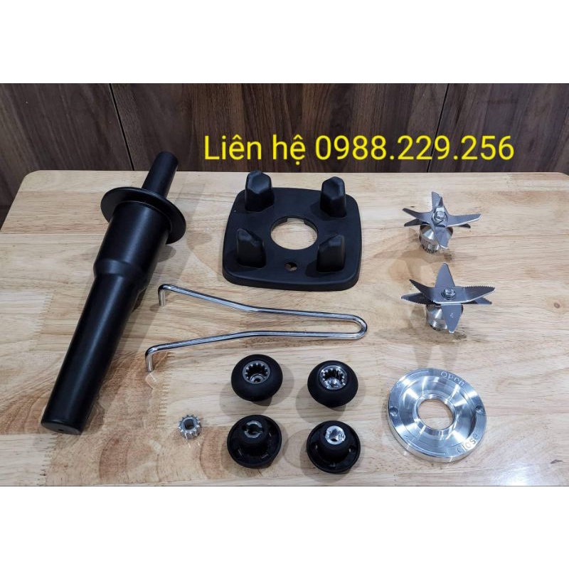 Phụ kiện máy xay sinh tố công nghiệp seoul ST2016, nhông, dao, đế đỡ, thanh mở