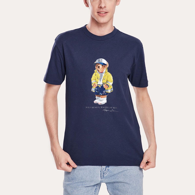 Áo thun Polo Bear Ralphlaurenii0 PRL Knight mới