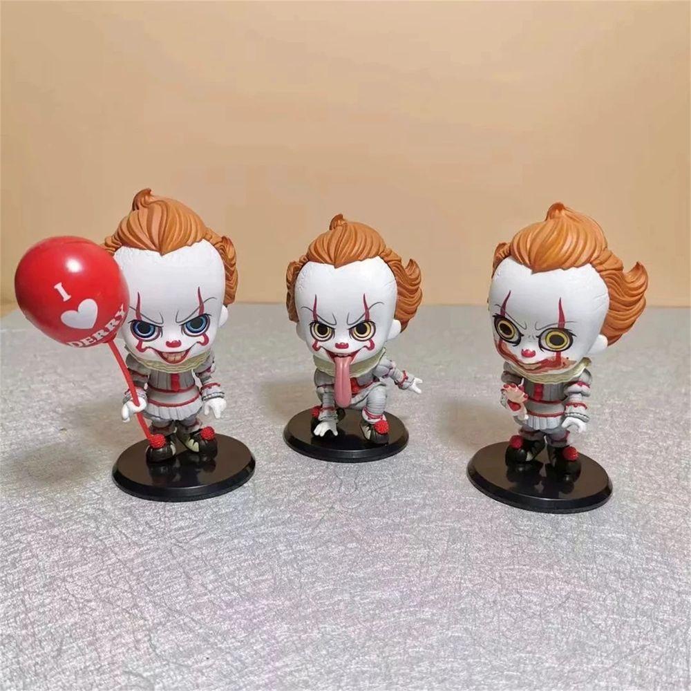 JARRED Mô Hình Đồ Chơi Chú Hề Pennywise Bằng PVC Để Bàn Trang Trí