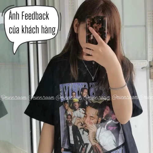 Áo Thun Unisex Nam Nữ Form Rộng, Áo Phông Tay Lỡ Hình In RAPCLUB ATRC | BigBuy360 - bigbuy360.vn