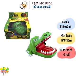 Trò chơi khám răng cá sấu, đồ chơi cá sấu cho bé loại to 1510cm