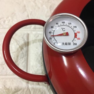 NỒI CHIÊN SÂUI LÒNG 18CM GẮN NHIỆT KẾ DÙNG ĐƯỢC BẾP TỪ (HANG NHẬT)