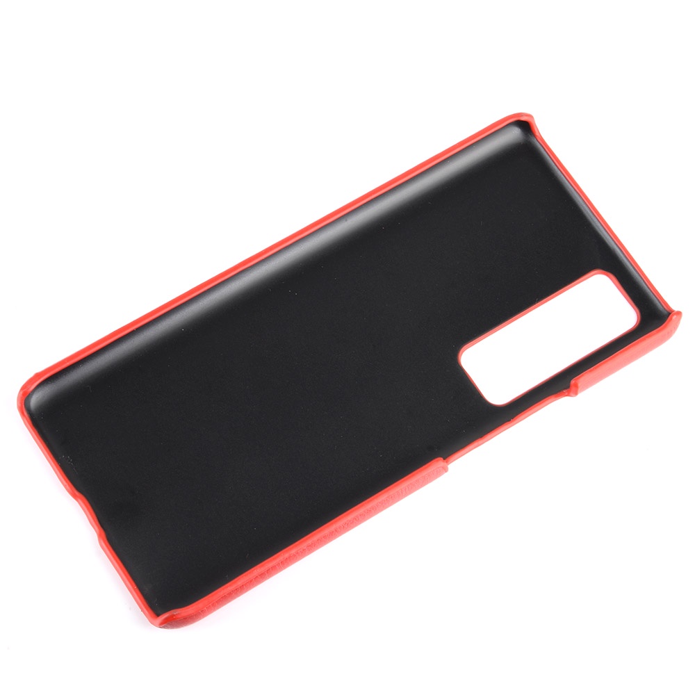 Ốp Điện Thoại PC Cứng Mặt Da PU Cho Huawei Nova 7 6 SE 7i 5 5i Pro 5T