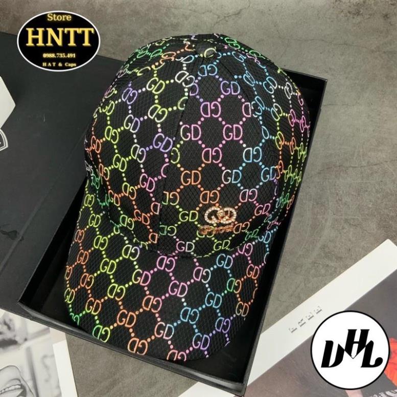 Mũ Lưới Trai Gucci Đính Logo Đuôi Sọc Full Tem , Form Chuẩn Thời Trang Nam Nữ